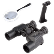 Kenko SG-Z 100 x 30 mm Porro Prism Optical Binoculars (Diopter-Adjusting Ring, 239906, Black)_3