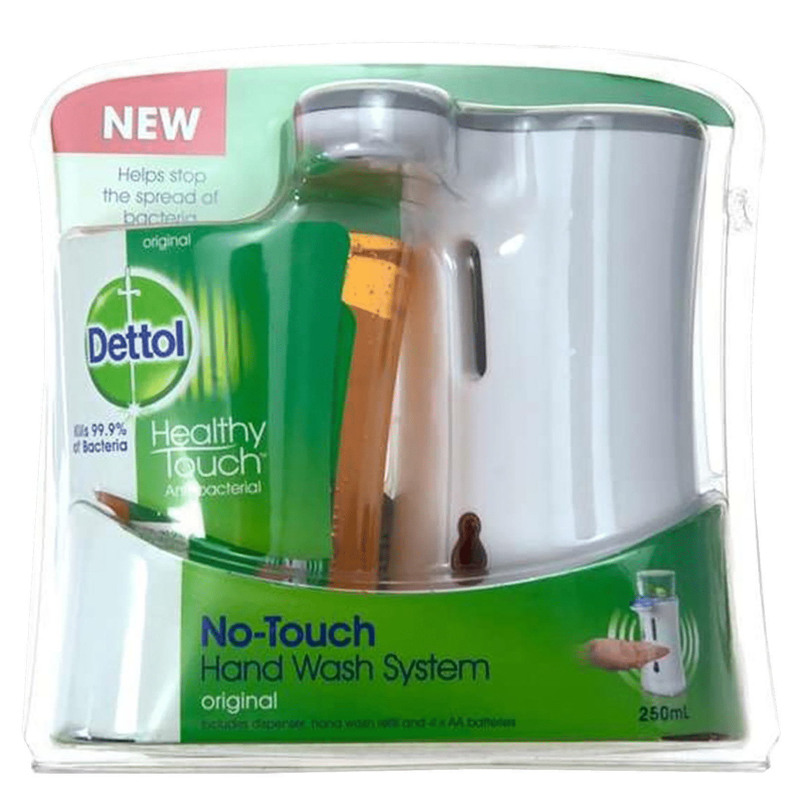Buy Dettol No-Touch Automatic Handwash Refill (250 ml Capacity, 3190608,  White/Green) Online - Croma