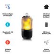 iGear BeDazzle 5 Watts Flame Atmosphere Speaker (Lamp + In-Built Bluetooth Speaker, iG-1063, Black)_3