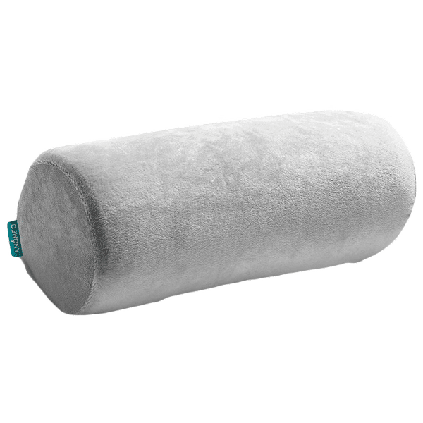 ANOMEO Tube Hypoallergenic Neck Pillow (Memory Foam, 2405, Grey)_1