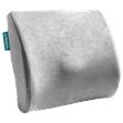 ANOMEO Large Memory Foam Neck Pillow (Ergonomically-designed, 2408, Grey)_1