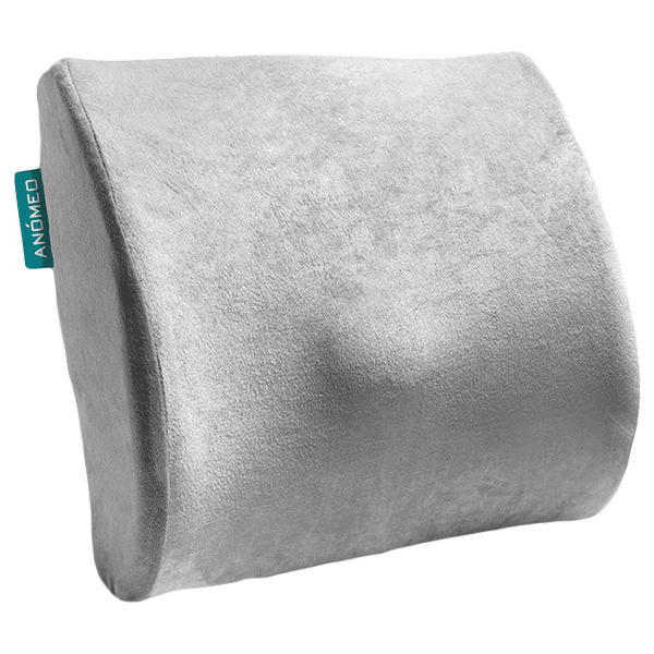 ANOMEO Large Memory Foam Neck Pillow (Ergonomically-designed, 2408, Grey)_1