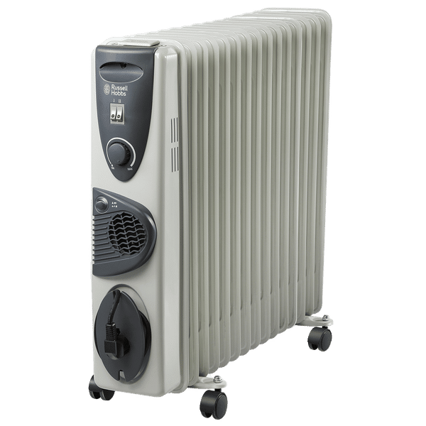 Russell Hobbs 2900 Watts Oil Filled Room Heater (ROR15F, Grey)_1