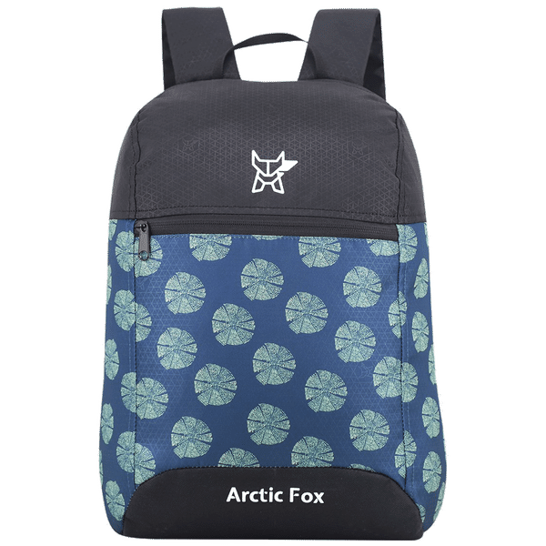 Arctic Fox Tuition Dart 17 Liters Polyester Backpack (Water Repellent Fabric, FMIBPKDBLWO075017, Black)_1