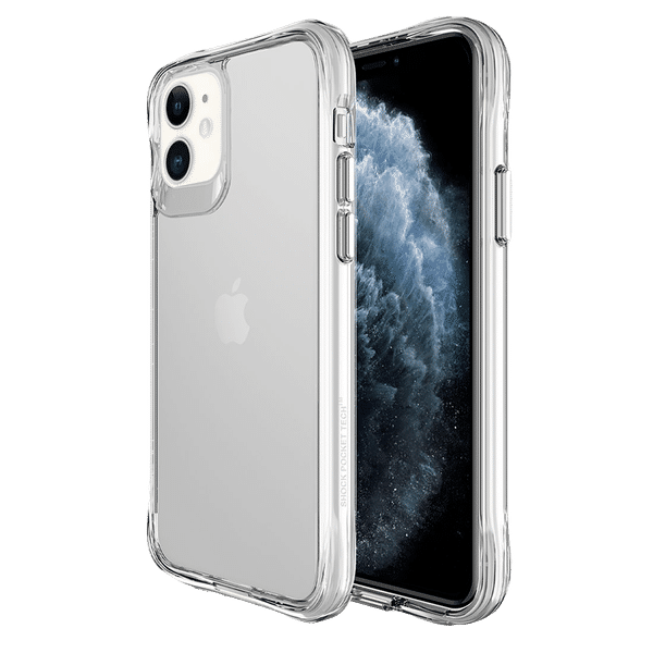 stuffcool Aktion TPU Back Cover for Apple iPhone 13 (Shock Pocket Technology, Clear)_1