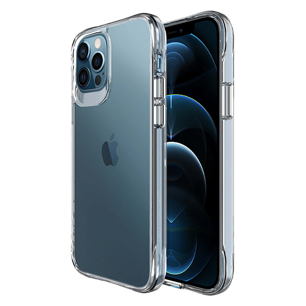 stuffcool Aktion TPU Back Cover for Apple iPhone 13 Pro Max (Shock Pocket Technology, Clear)_1