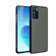 ARROW Duplex Series Polycarbonate Back Cover for Oppo A16 (Camera Protection, Blue)_1