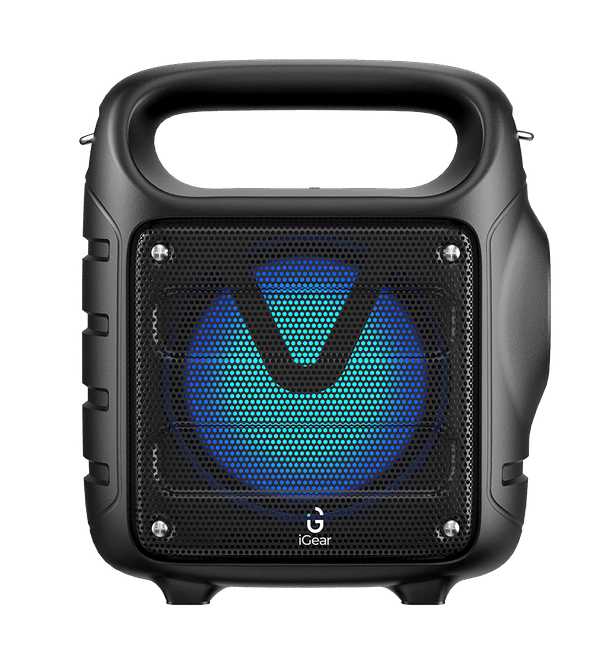 iGear Camo 10W Portable Bluetooth Speaker (Built-in FM Radio, Stereo Channel, Black)_1