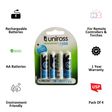 uniross Fratelli 1500 mAh Alkaline AA Rechargeable Battery (Pack Of 4)_3