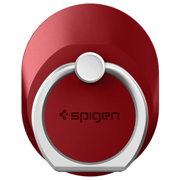 spigen Polycarbonate Mobile Attachment (Drop Free Grip, 000SR21950, Red)_1