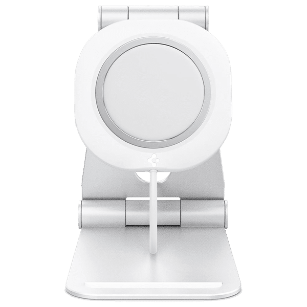 spigen Stand For Smartphones MagSafe Compatible (Adjustable Mounting Piece, AMP02673, White)_1