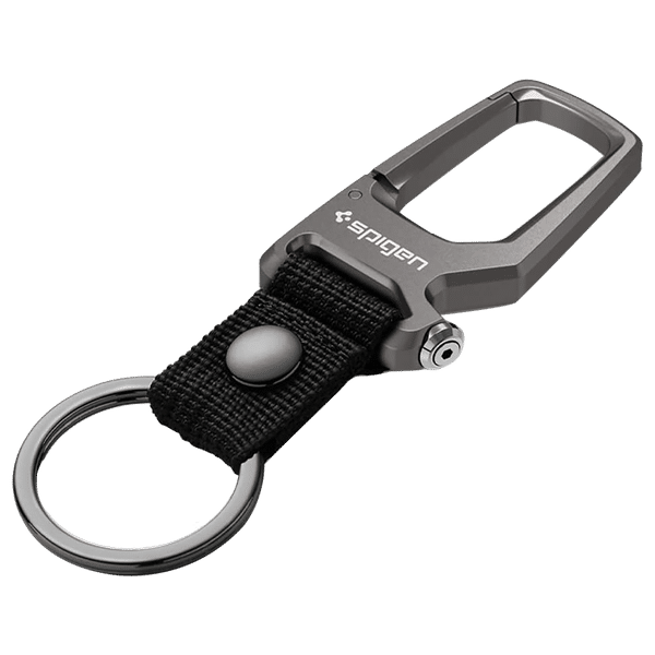 spigen Carabiner Key Ring (Bottle-Opener, AHP01869, Black)_1