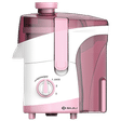 BAJAJ JX 20 500 Watt 2 Jars Juicer Mixer Grinder (18000 RPM, ISI Approved, White and Pink)_2
