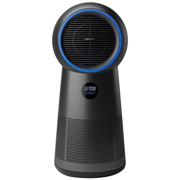 PHILIPS 2000 Series 3-in-1 Purifier, Fan and Heater (AMF220/65, Metallic Black)_1