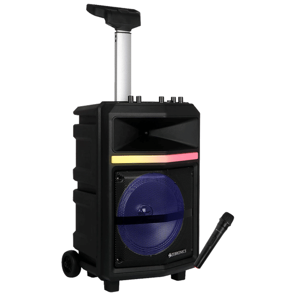 ZEBRONICS Zeb-Thump 100 28W Bluetooth Party Speaker with Mic (Built-in FM Radio, 2.1 Channel, Black)_1