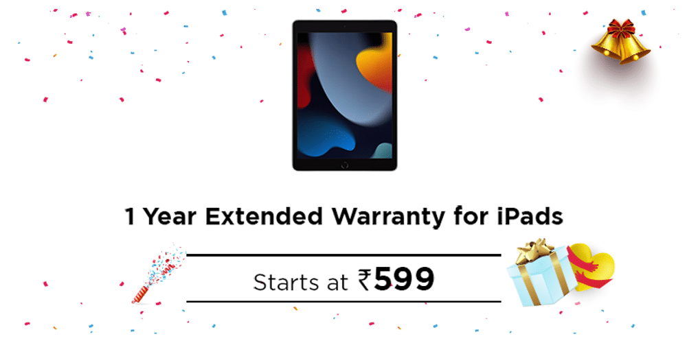 1 Year Extended Warranty for iPads