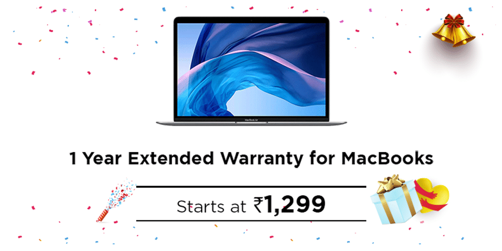 1 Year Extended Warranty for MacBooks