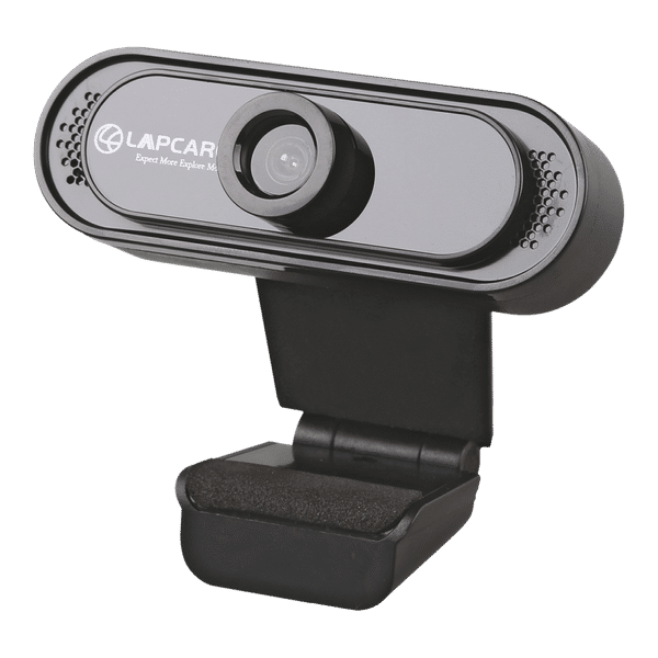 LAPCARE Lapcam USB 720p HD Webcam (5 Glass Lens, LWC-042, Black)_1