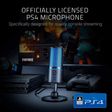 RAZER Seiren X RZ19-02290200-R3A1 Handheld Wired Condenser Microphone (Officially Licensed PS4 Microphone, Black)_3