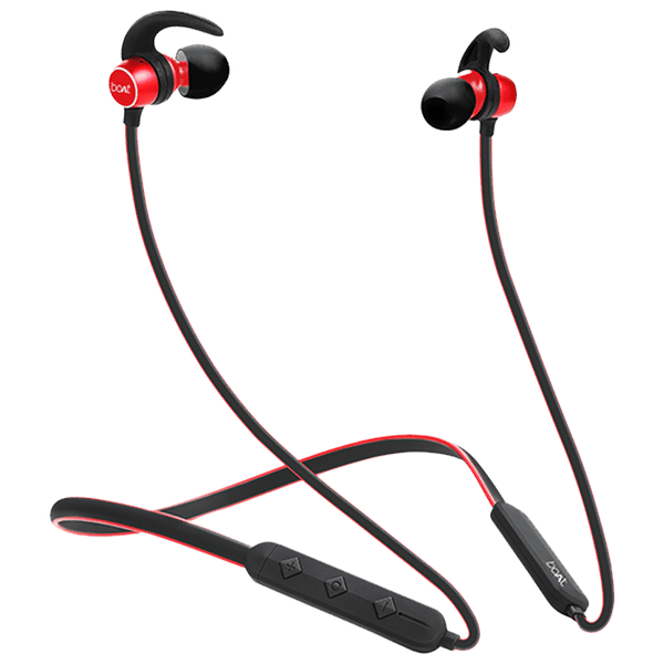 boAt Rockerz 255R In-Ear Wireless Earphones with Mic (HD Sound, Red)_1