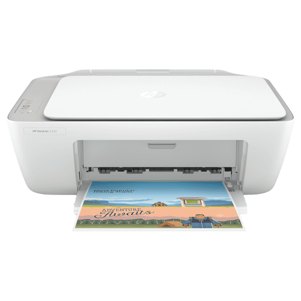 HP DeskJet 2332 Color All-in-One Inkjet Printer (HP Auto-Off Technology, 7WN44D, Grey)_1
