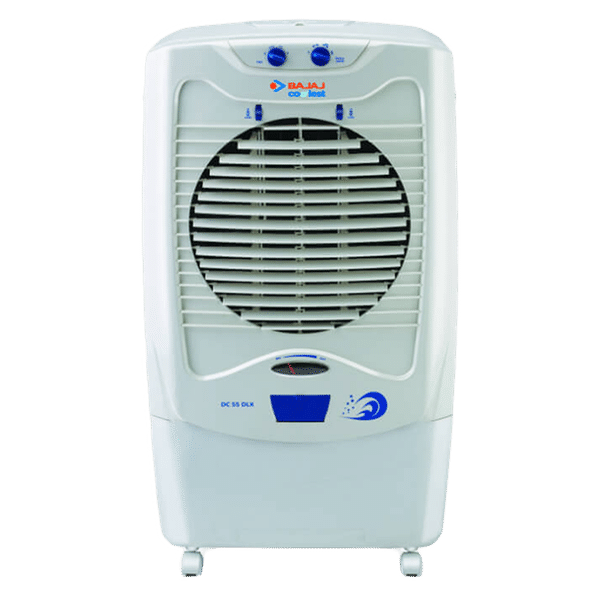 BAJAJ Glacier 54 Litres Desert Air Cooler (Anti Bacterial Honeycomb, DC 55 DLX New, White)_1