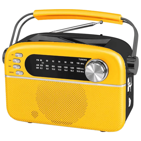 iGear Evoke 5 Watts Portable Bluetooth Speaker (Multimedia Connectivity, iG-1113, Yellow)_1