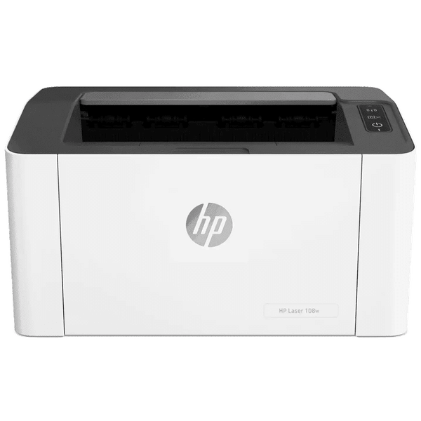HP Laser 108w Wireless Black & White Laserjet Printer (Wi-Fi Direct Printing, 4ZB80A, White)_1