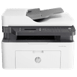 HP Laser 138fnw Wireless Black & White Multi-Function Laserjet Printer (Mobile Printing Capability, 4ZB91A, White)_1