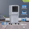 Symphony HiFLO 40 Litres Personal Air Cooler (Honeycomb Pads, ACOPE379, Light Grey)_2