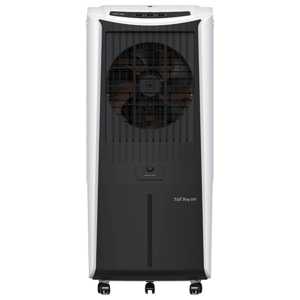KENSTAR TALLBOY HC 105 Litres Desert Air Cooler (Honeycomb Cooling Technology, KCLTLBBK105FMH-ESV, Black & White)_1