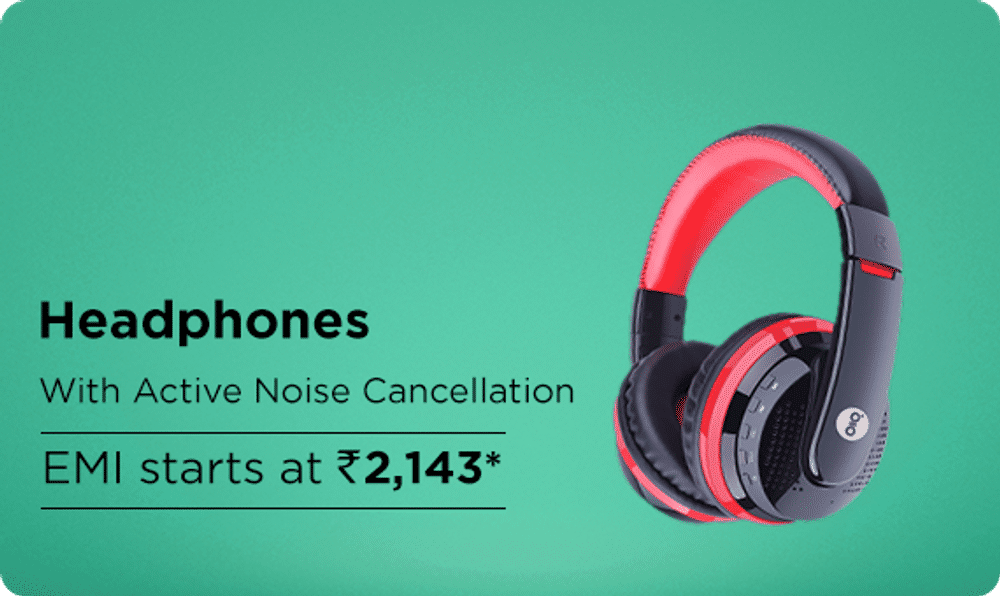 Headphones with Active Noise Cancellation
