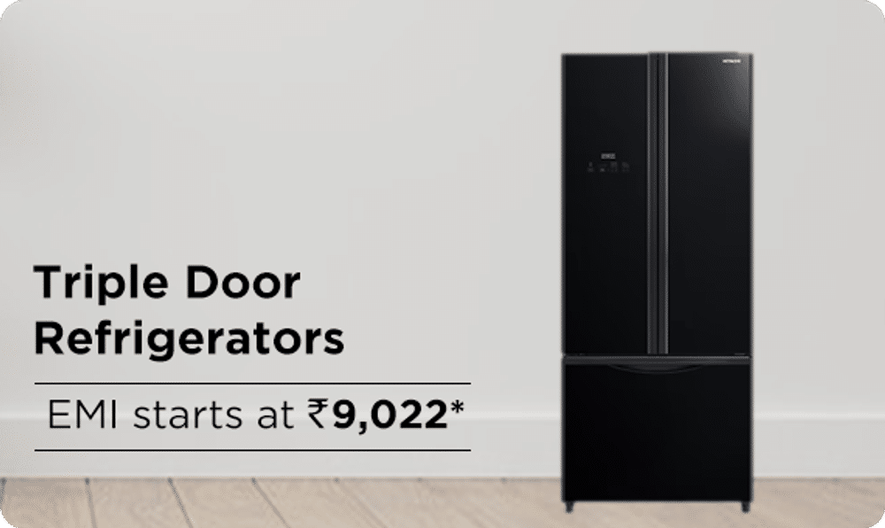 Triple Door Refrigerators