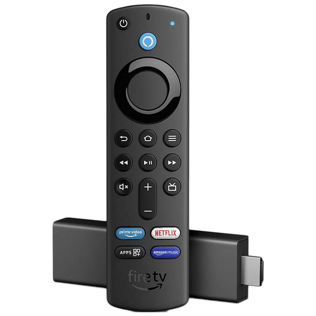 For 2188/-(60% Off) Amazon Fire TV Stick 4K with Alexa Voice Remote 3rd Gen at Croma