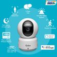 Qubo 360 Smart CCTV Security Camera (Advance AI Ditection with Motion Tracking and Google Assistant Support, OC- HCP01GW, White)_3