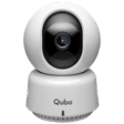 Qubo 360 Smart CCTV Security Camera (Advance AI Ditection with Motion Tracking and Google Assistant Support, OC- HCP01GW, White)_1