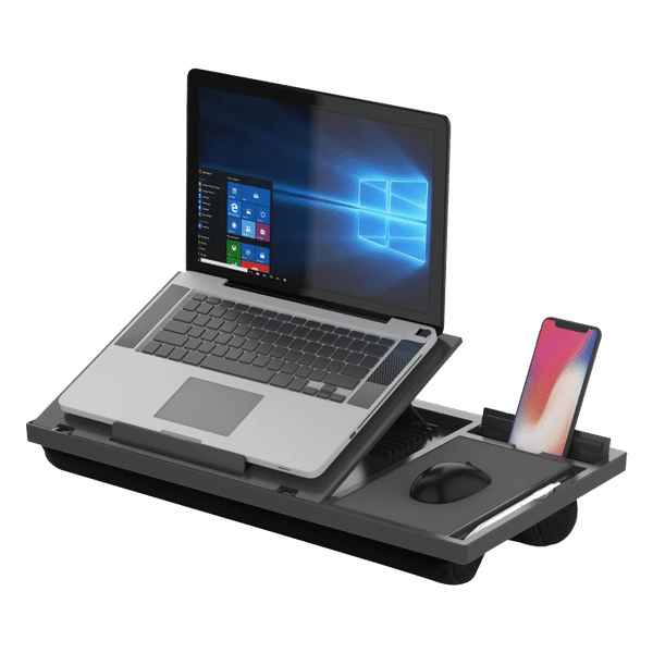 Buy Portronics My Buddy G Laptop Stand For Laptop & Mobile (Anti-Skid  Design, POR 1365, Black) Online - Croma