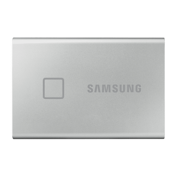 Samsung T7 Touch Portable SSD – 1TB – USB 3.2 Gen.2 External SSD Metallic  Black (MU-PC1T0K/WW) : : Electronics
