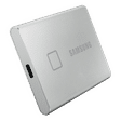 SAMSUNG T7 Touch 1 TB USB 3.2 SolidÂ StateÂ Drive (Fingerprint Security, MU-PC1T0S/WW, Silver)_4