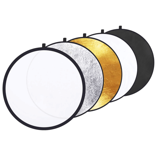 HIFFIN Light Disc Reflector with Bag Translucen for Still Photography & Videography (5-in-1)_1