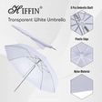 HIFFIN Professional Reflector Umbrella for Photography (2 Piece Combo)_2