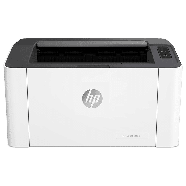 HP Laser 108a Wired Black and White Laserjet Printer (USB 2.0 Connectivity, 4ZB79A, Grey)_1