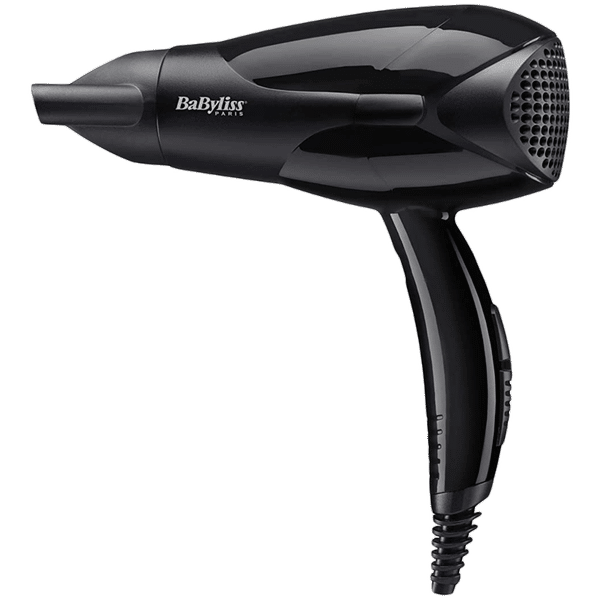 BaByliss D212E Hair Dryer with 2 Heat Settings and Cool Shot (Fast Drying, Black)_1