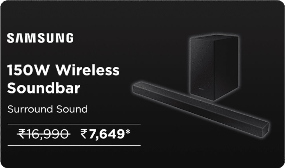 Samsung 150W Wireless Soundbar