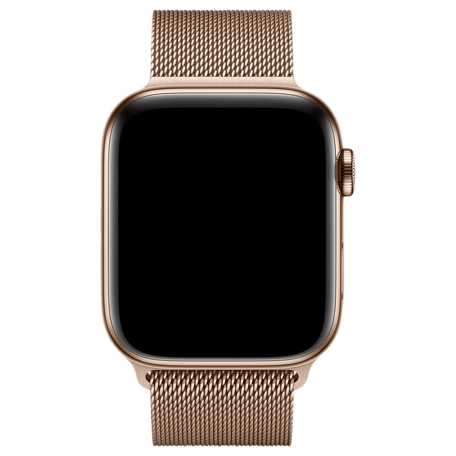 GRIPP Milanese Stainless Steel Magnetic Strap for Apple Watch Series SE, 8, 7, 6, 5, 4, 3, 2 & 1 (42mm / 44mm) (One Button Removal, Gold)_3
