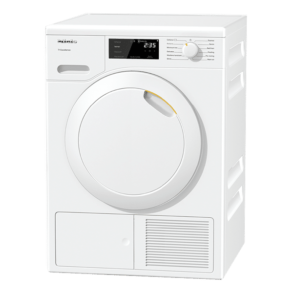 Miele 7 kg Fully Automatic Front Load Dryer (T1 Excellence, TEB145WP, 7 Segment Display, Lotus White)_1