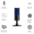 RAZER Seiren X RZ19-02290200-R3A1 Handheld Wired Condenser Microphone (Officially Licensed PS4 Microphone, Black)_4