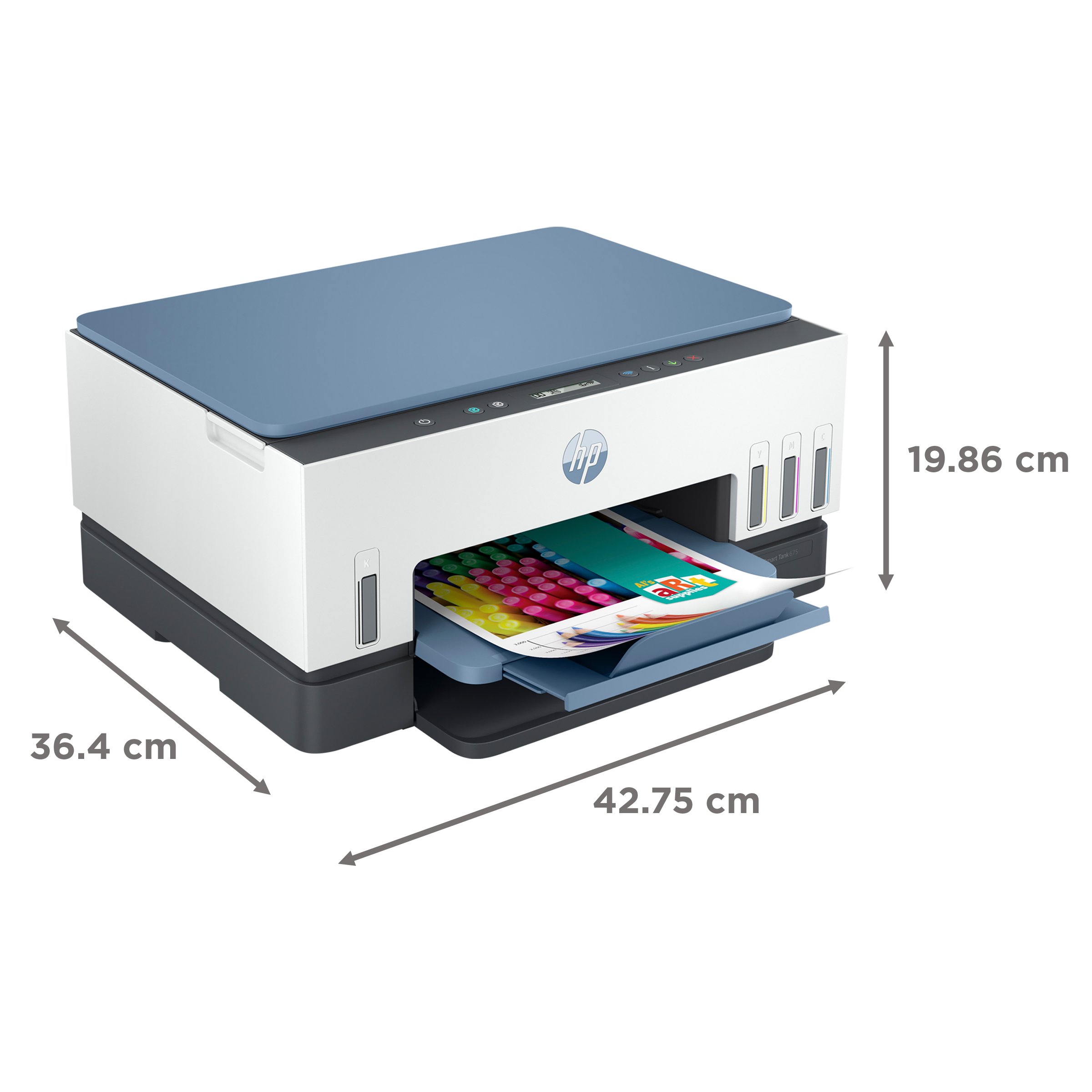 Buy HP Smart Tank 675 Wireless Color All-In-One Inkjet Printer (Wi Fi ...