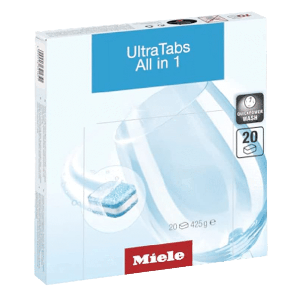 Miele Ultra Cleaning Detergent For Dishwasher (20 Tablets, 21995528, White)_1