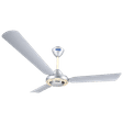 LUMINOUS Rio BelAir 120cm Sweep 3 Blade Ceiling Fan (Hubcap Plate Inside Wheel with 12 Pole Motor, F05RIOBELAPS, Prata Silver)_2